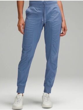 Lululemon Dance Studio Mid-Rise Jogger Sz 12 Full Length Water Drop Blue W5ENMS